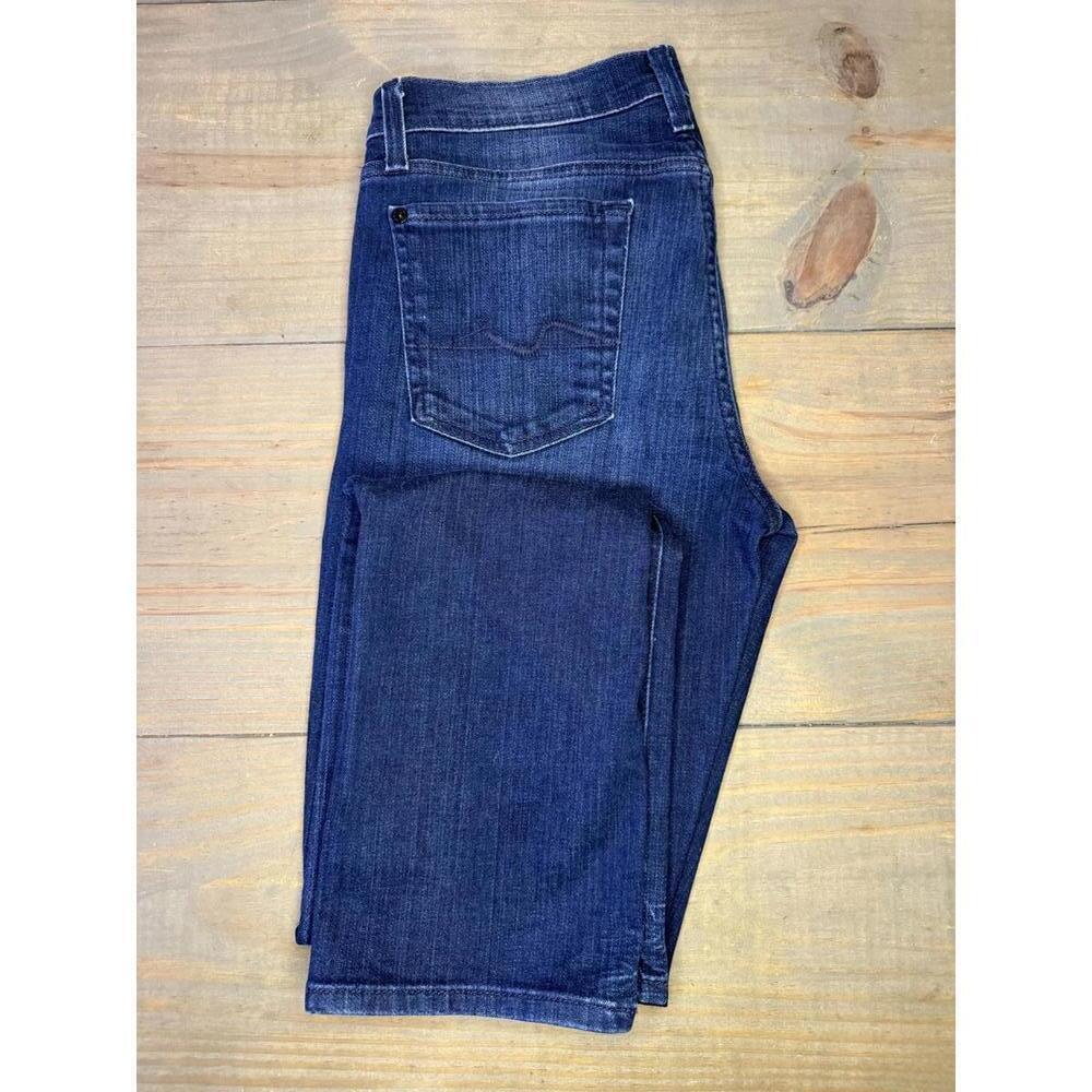 7 For All Mankind Women's Straight Leg Jeans- Size 30 - Picture 2 of 7